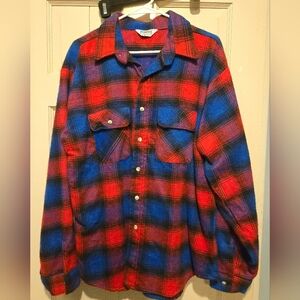 Red and Blue Plaid Shirt